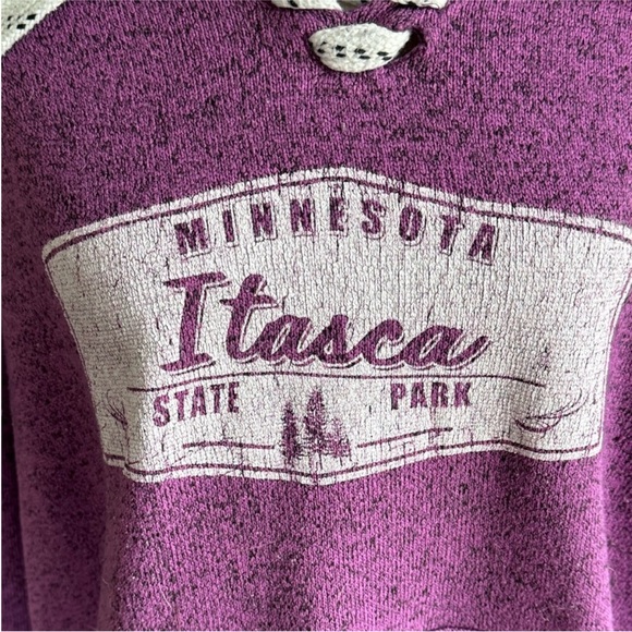 Purple Itasca State Park Sweatshirt - Picture 4 of 10